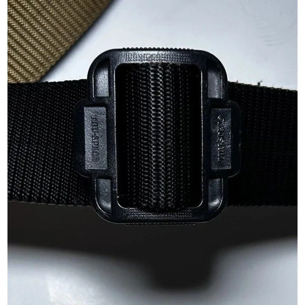 TRU-SPEC Black Nylon Duty Belt 3XL Tactical Web Gear Police Security Utility